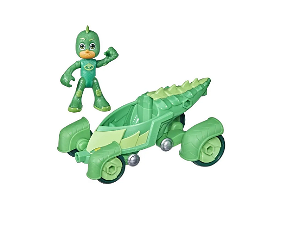 Carro Veículo Pj Masks Largatixo e Mini Boneco Hasbro