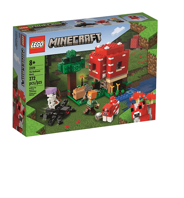 Lego Minecraft A Casa Cogumelo - 21179