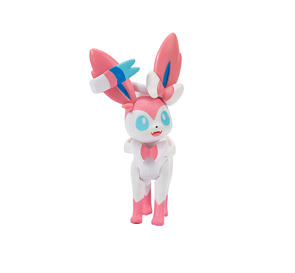 Pokémon Figura Batalha Sylveon Articulado