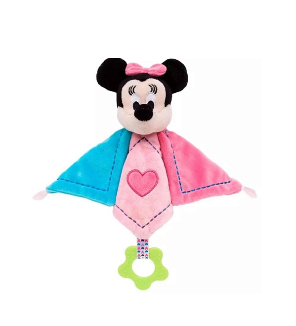 Mordedor Naninha Lencinho Macio Antialérgico Minnie Buba