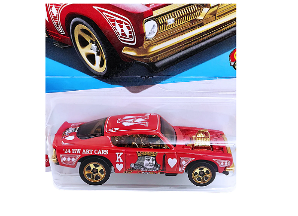 Hot Wheels Mini Carro Escala 1:64 King Kuda HW ART CARS