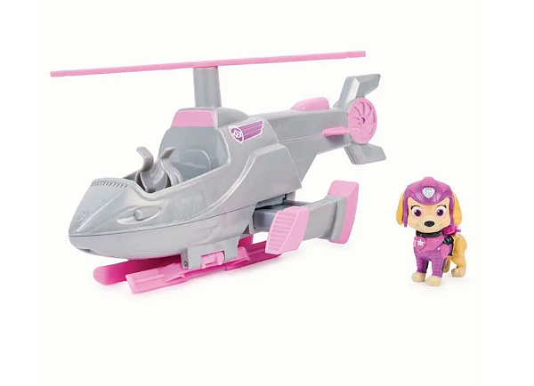 Patrulha Canina Veículo Skye Helicoptero Deluxe Sunny