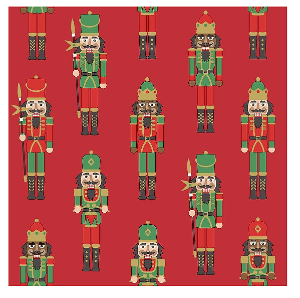 Guardanapo de Papel Natal Soldadinho de Chumbo 20 Unidades