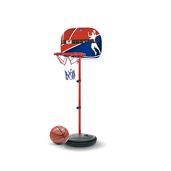 Tabela de Basquete 2x1 com Ajuste de Altura de até 1,70 cm
