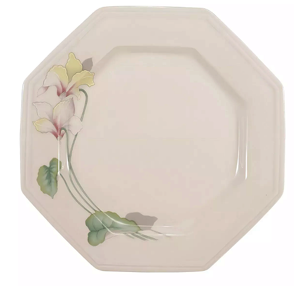Prato Raso Porcelana Octavado Encanto Schmidt - AVULSO