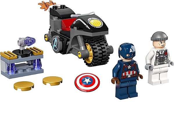 Lego Confronto Capitão América e Hydra 49 pcs - 76189