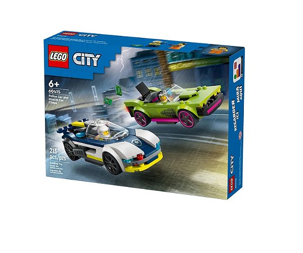 Lego City Perseguição Carro de Polícia Muscle - 60415