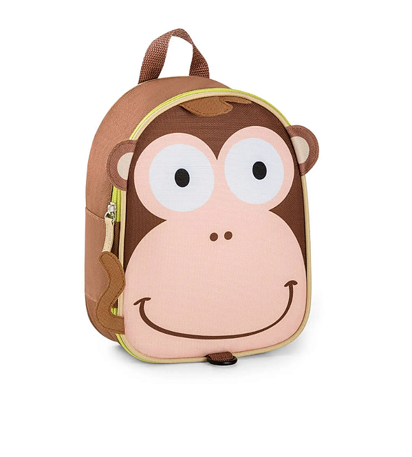 Mochila Bolsa Lancheira Térmica Macaco Multikids Baby