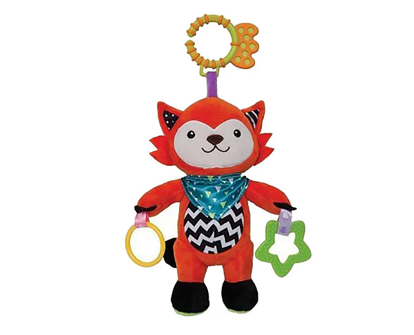 Raposa Raposinha Fox Plush Atividades Antialérgico Buba Toys