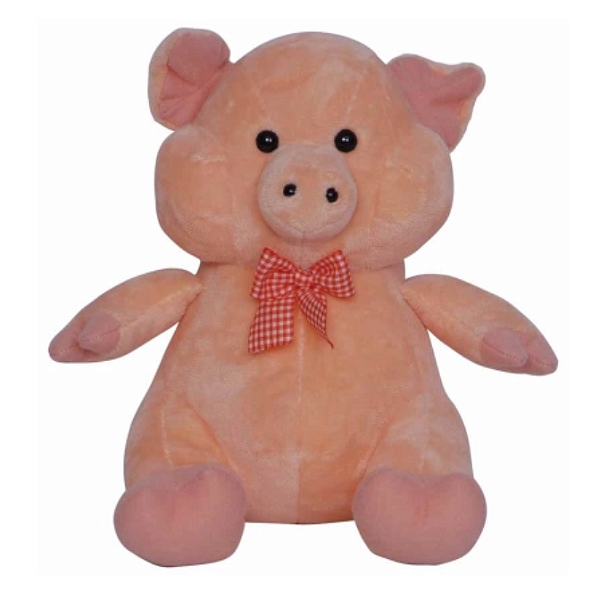 Pelúcia Antialérgica Porco Porquinho Pig 25 cm