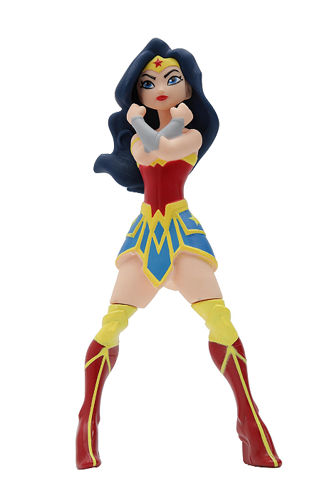 Boneco Mulher Maravilha em Vinil 25 cm Mimo