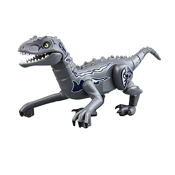 Dinossauro Velociraptor com Som Movimentos e Controle Remoto