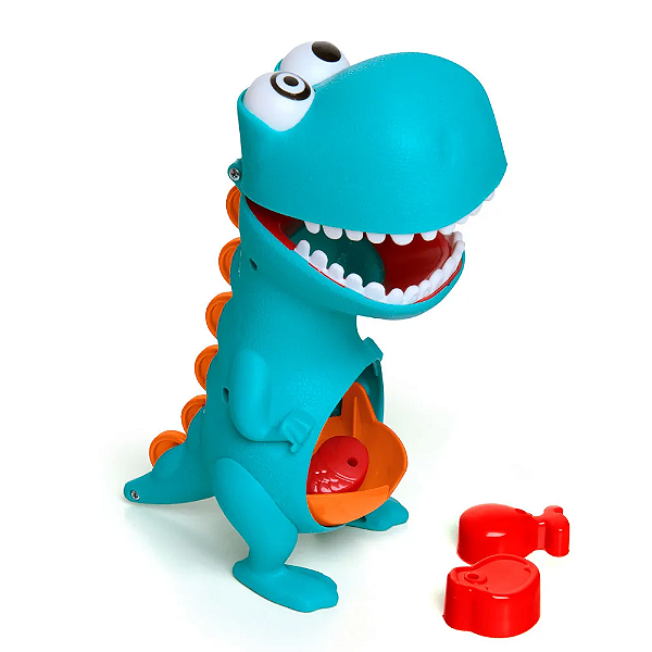 Boneco Dino Papa Tudo Comilão Elka