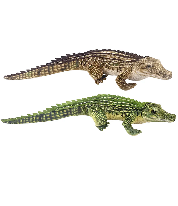 Pelúcia Antialérgica Crocodilo Jacaré 96 cm DM