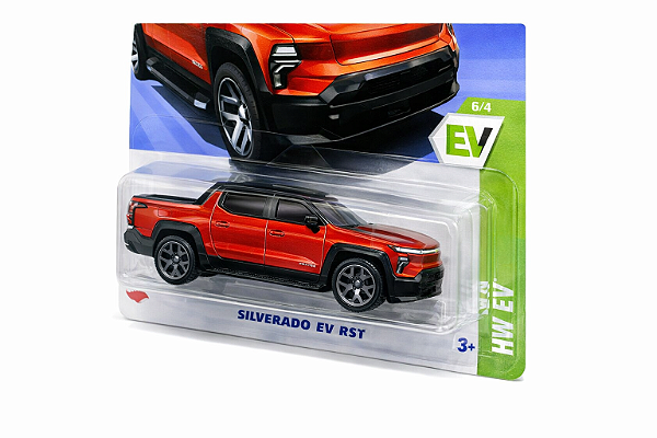 Hot Wheels Silverado EV RST Escala 1:64