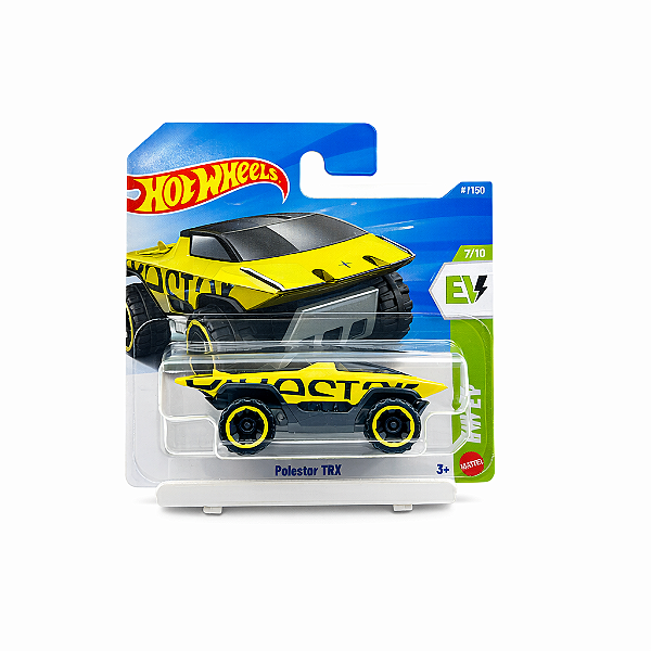 Carrinho Hot Wheels Escala 1:64  Polestar TRX Amarelo