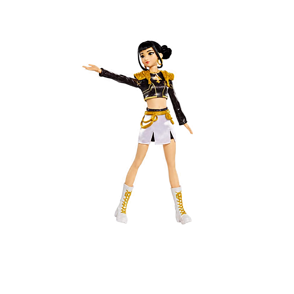 Boneca ZOEY Articulada Guerreira do K-Pop Musical Golden