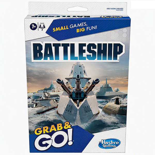 Jogo de Tabuleiro Battleship Grab & Go Estratégia