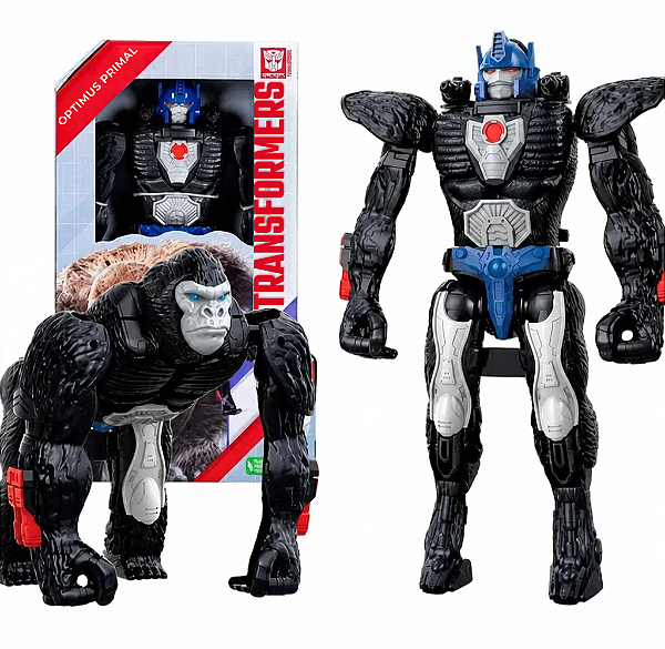 Boneco Transformers Authentics Optimus Primal Articulado