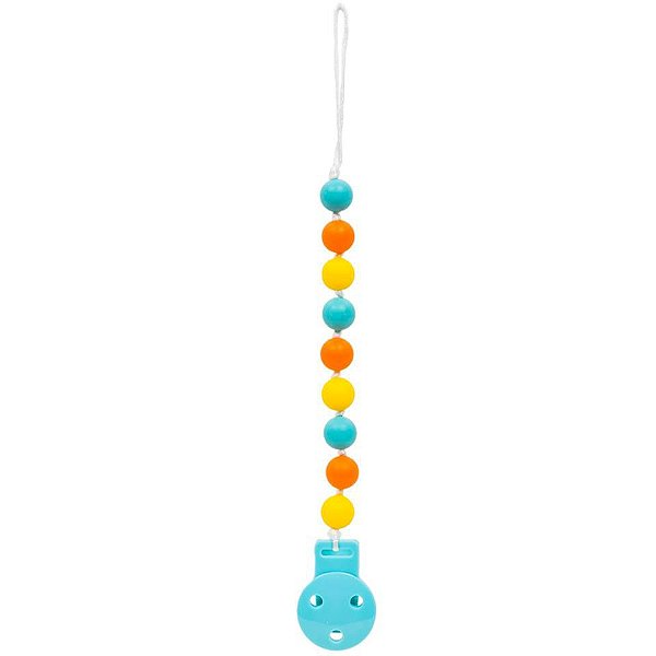 Prendedor Chupeta de Silicone Bolinhas Buba