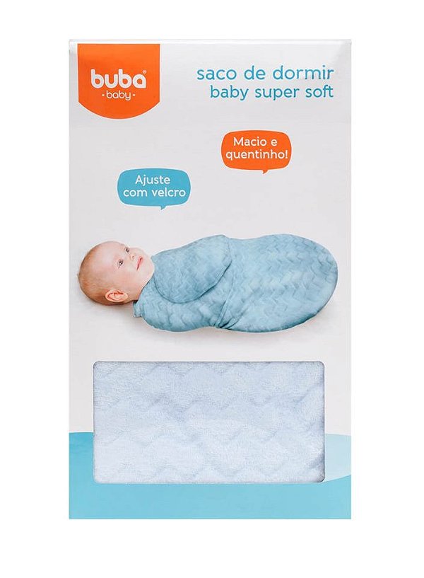 Saco de Dormir Baby Super Soft Azul Buba