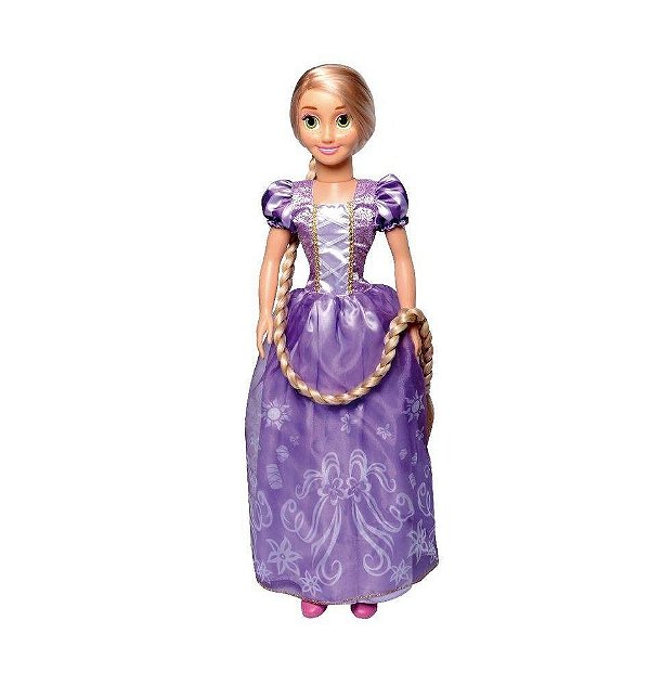 Boneca Princesa Rapunzel Disney 77 Cm