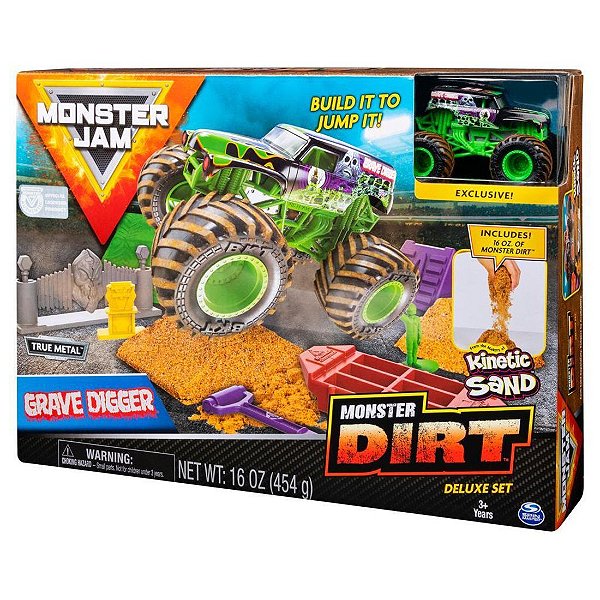 Playsert Monster Digger Monster Jam com Pista