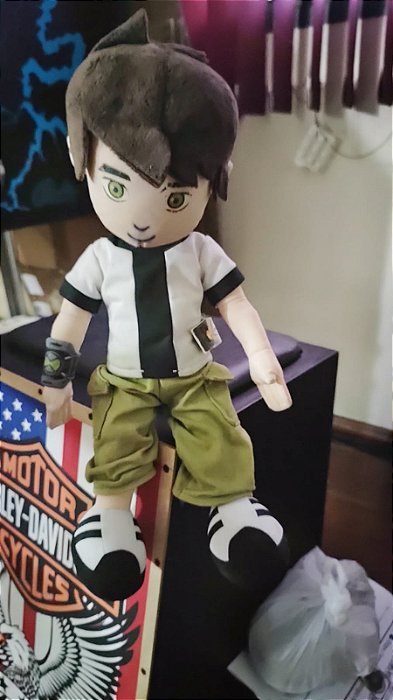 Brinquedo Antigo Boneco BEN 10 da Cartoon NetWork