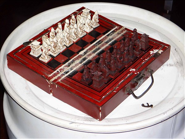 Jogo de Xadrez CHINÊS Pequeno