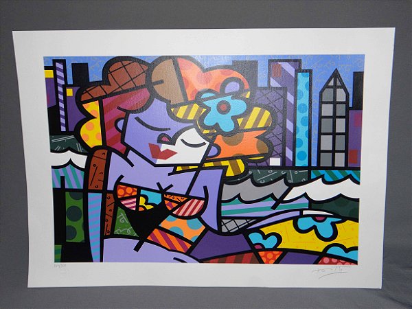 Gravura ROMERO BRITO assinada