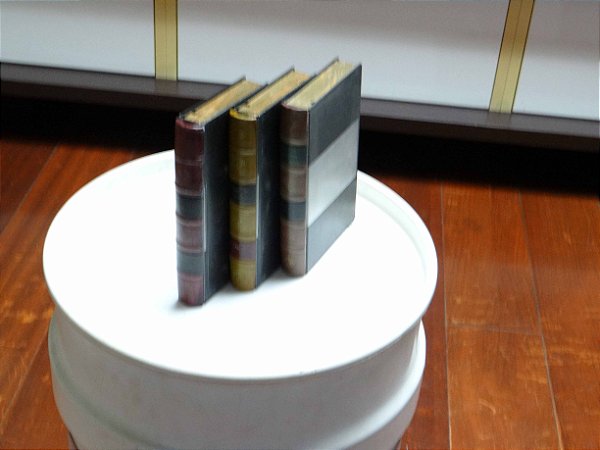 Conjunto de 3 Livros Cofre em Plástico
