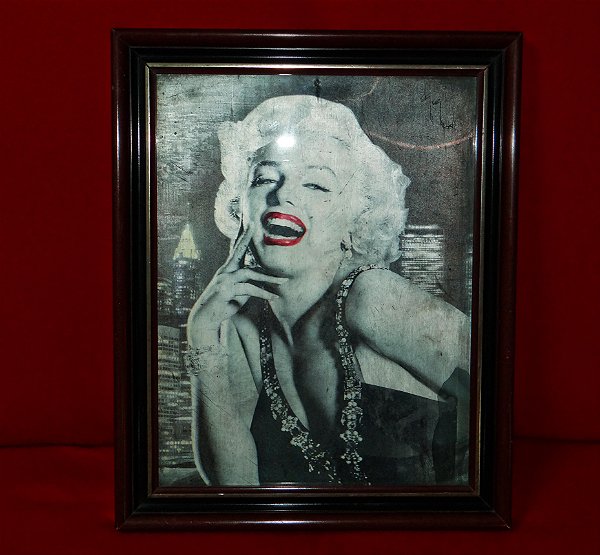 Quadro 3D MARILYN MONROE