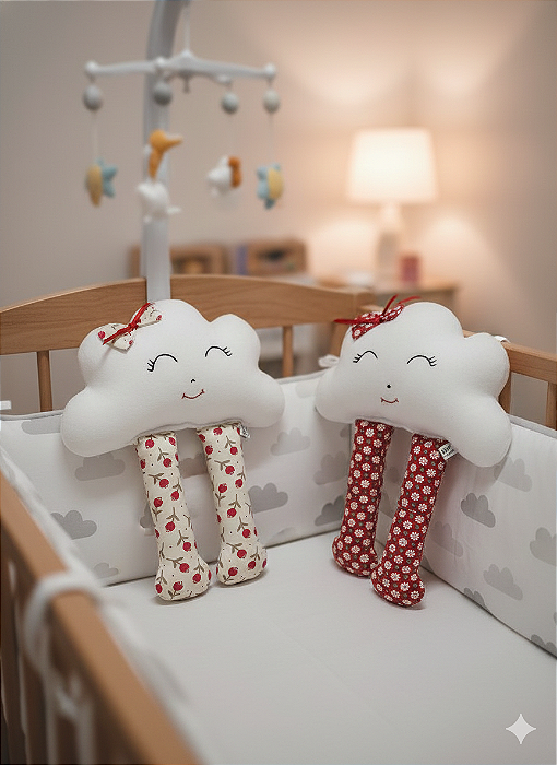 ALMOFADA NUVENZINHA -HIPOALÉRGICO - ARTESANAL