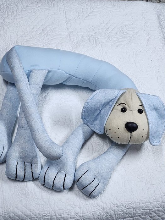 ALMOFADA DE PESCOÇO CACHORRÃO - HIPOALERGÊNICO - ARTESANAL