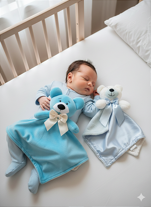 NANINHA URSINHO COM LACINHO/GRAVATINHA - HIPOALERGÊNICO