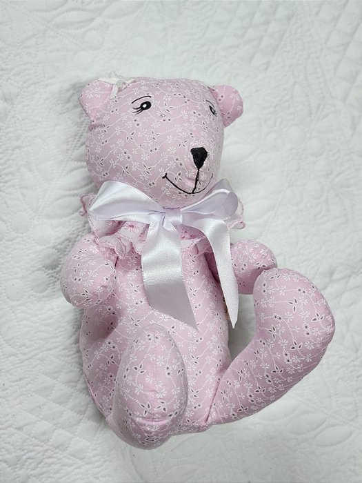 URSA ROSA PEQUENA - HIPOALERGÊRNICO - ARTESANAL