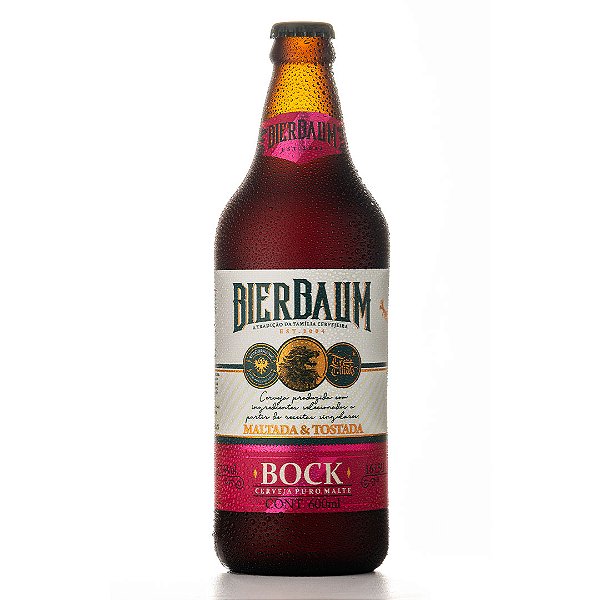 Caixa com 12 Cervejas Bock Bierbaum | Garrafa 600ml