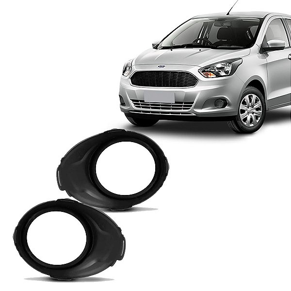 Moldura Farol De Milha Esquerdo Ford Ka 2015 2016 2017 2018