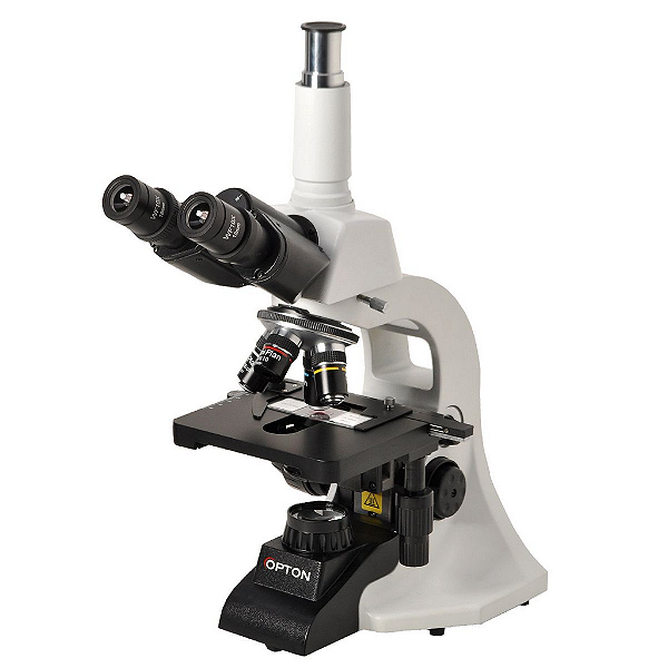 Microscópio Trinocular 40-1000X Objetivas Semi-Planas LED 3W - TNB-01T