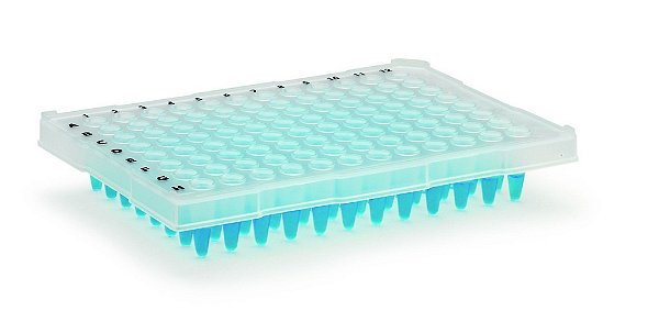 Microplaca de PCR 96 Poços Meia Borda - K4-9615
