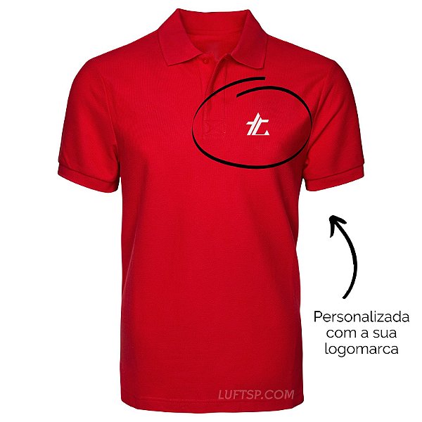 Camisa Polo Personalizada - Diversas cores