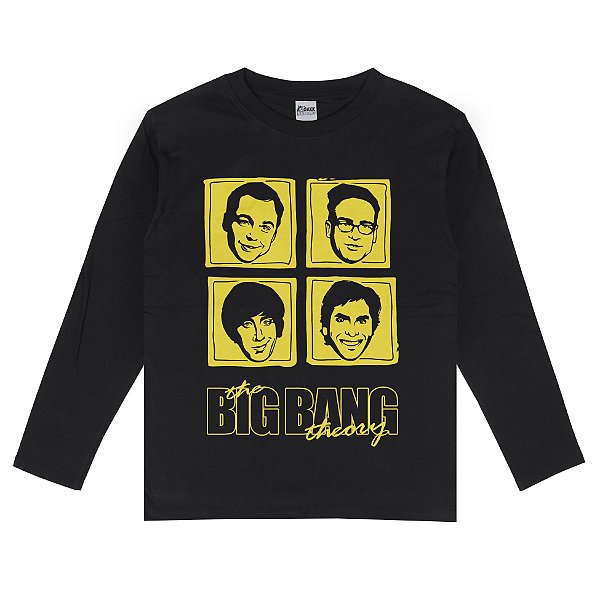 Camiseta Manga Longa The Big Bang Theory