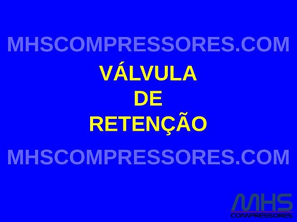 VÁLVULA DE RETENÇÃO - SIMILAR SULLAIR E INGERSOLL RAND - 408893