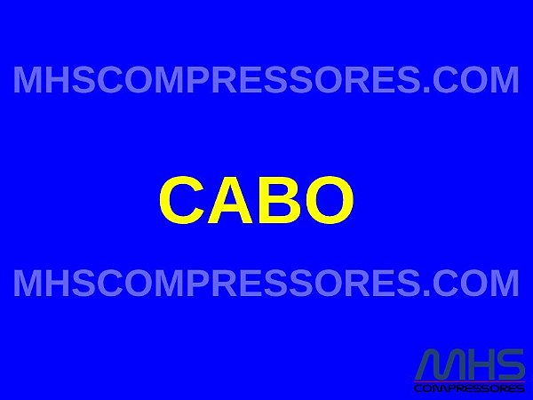 CABO TRANSDUTOR DE PRESSÃO - SIMILAR ATLAS COPCO E CHICAGO