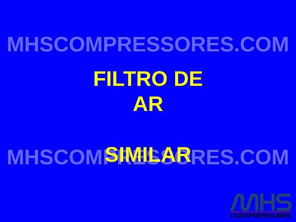 FILTRO DE ADMISSÃO ROTOR E PACK 50 / 60 / 75 HP - SIMILAR - 3120254