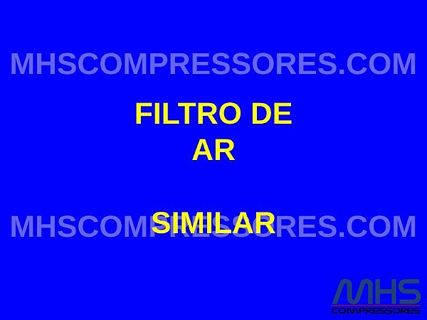 FILTRO DE ADMISSÃO ROTOR E PACK 100 / 125 HP - SIMILAR - 3120255