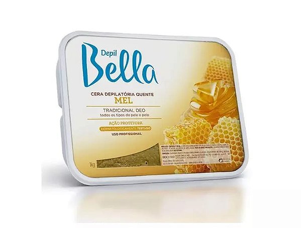 Cera Quente Depilatória em Barra Mel Deo Depil Bella