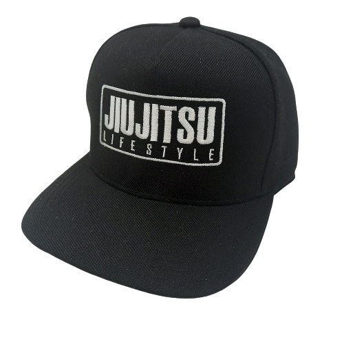 BONÉ SNAPBACK ABA CURVA JIU-JITSU LIFE STYLE BORDADO