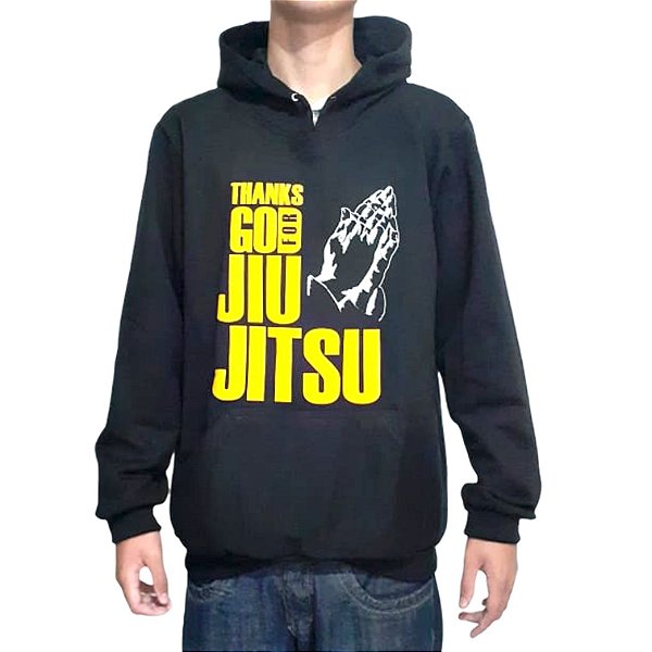 MOLETON CANGURU TANKS GOD FOR JIUJITSU