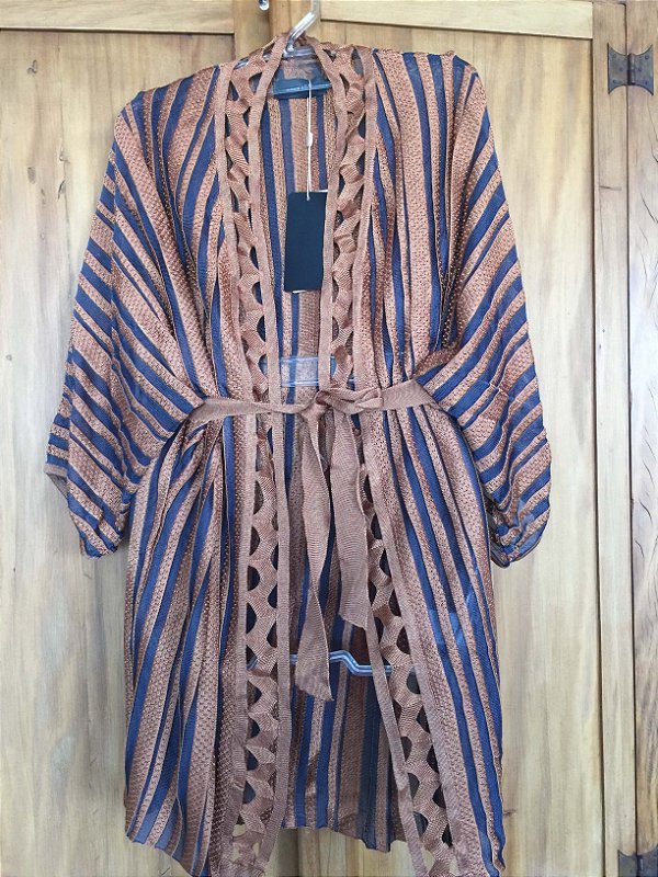 Kimono tricot (P) - Maria Filó NOVO